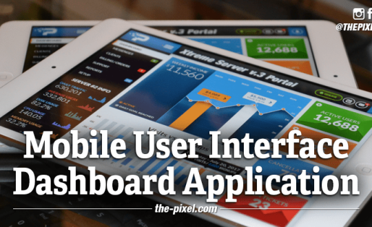 Mobile User Interface and User Experience Dashboard App
