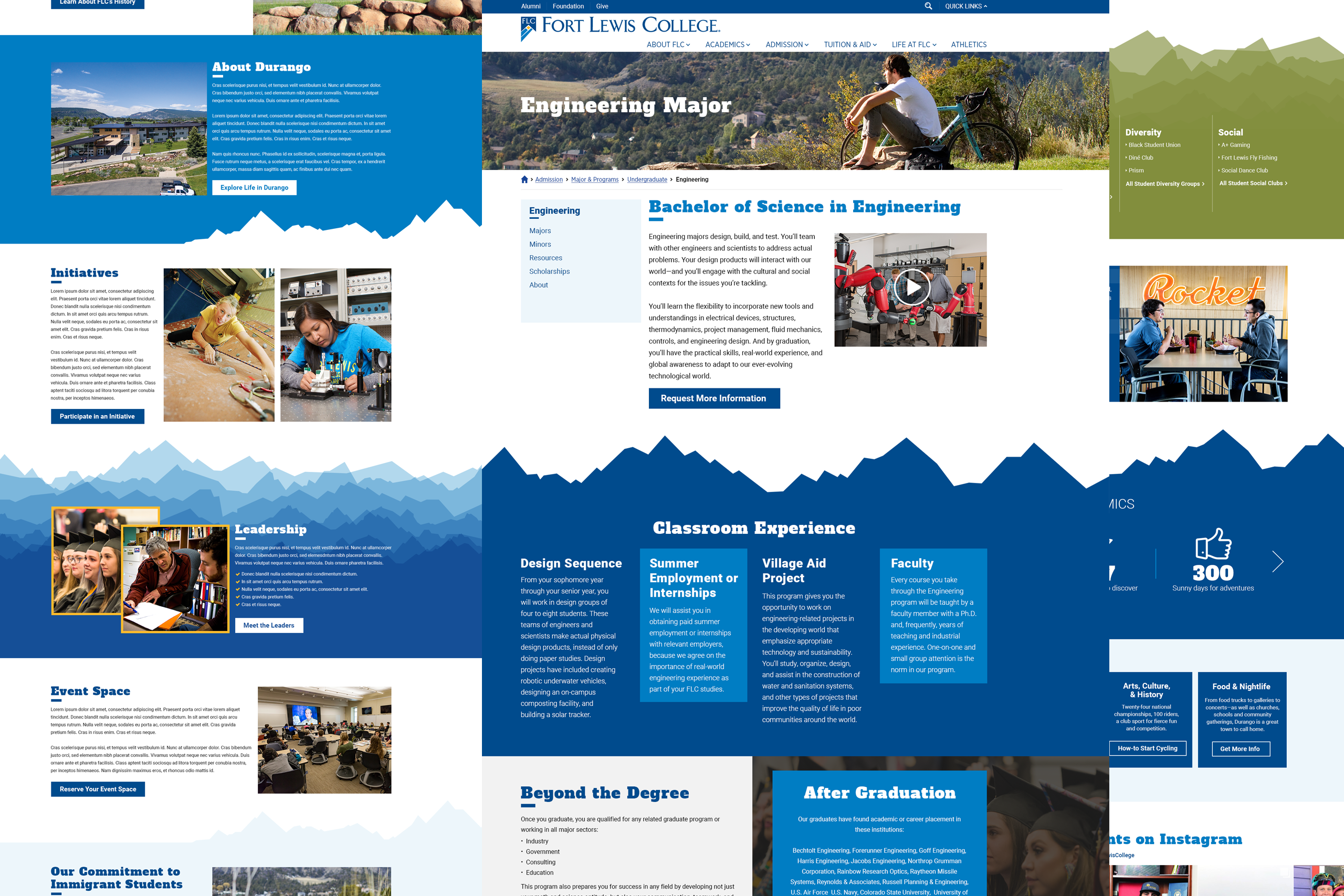 Fort Lewis Website