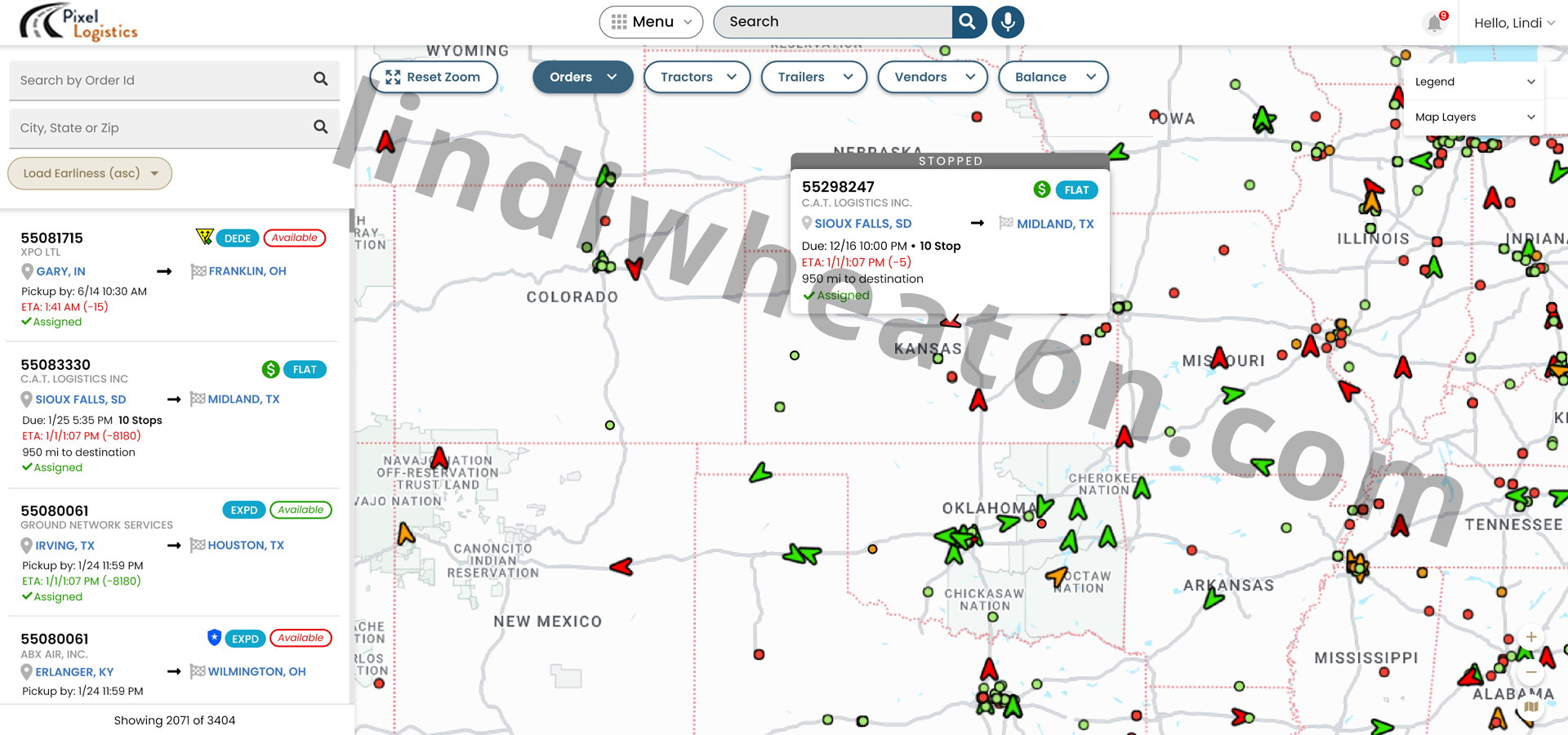dispatch-software-live-map