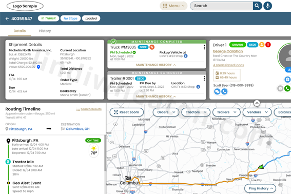 transportation-application-order-details-ux-ui-designer