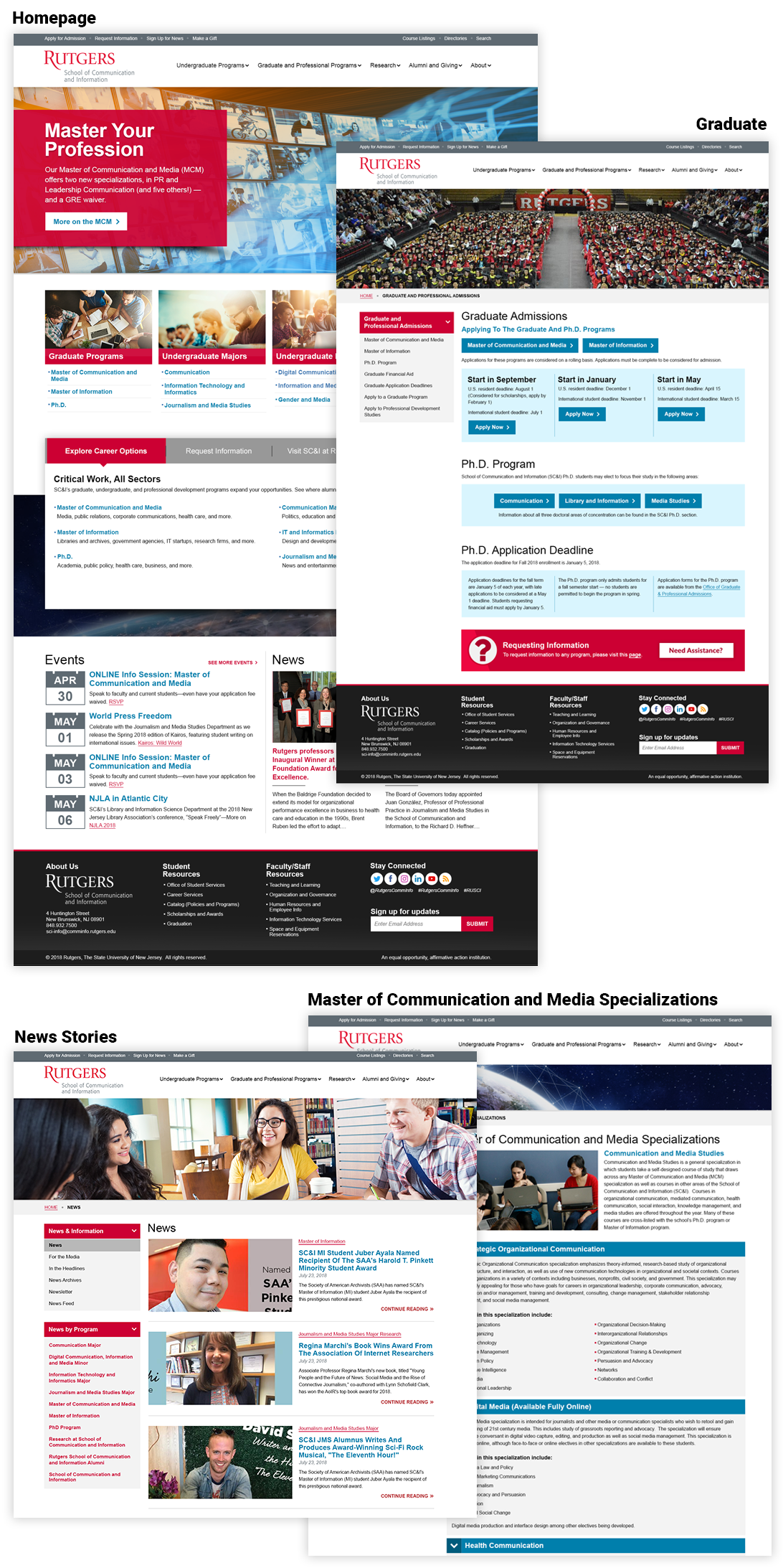 Rutgers SC&I Program Templates