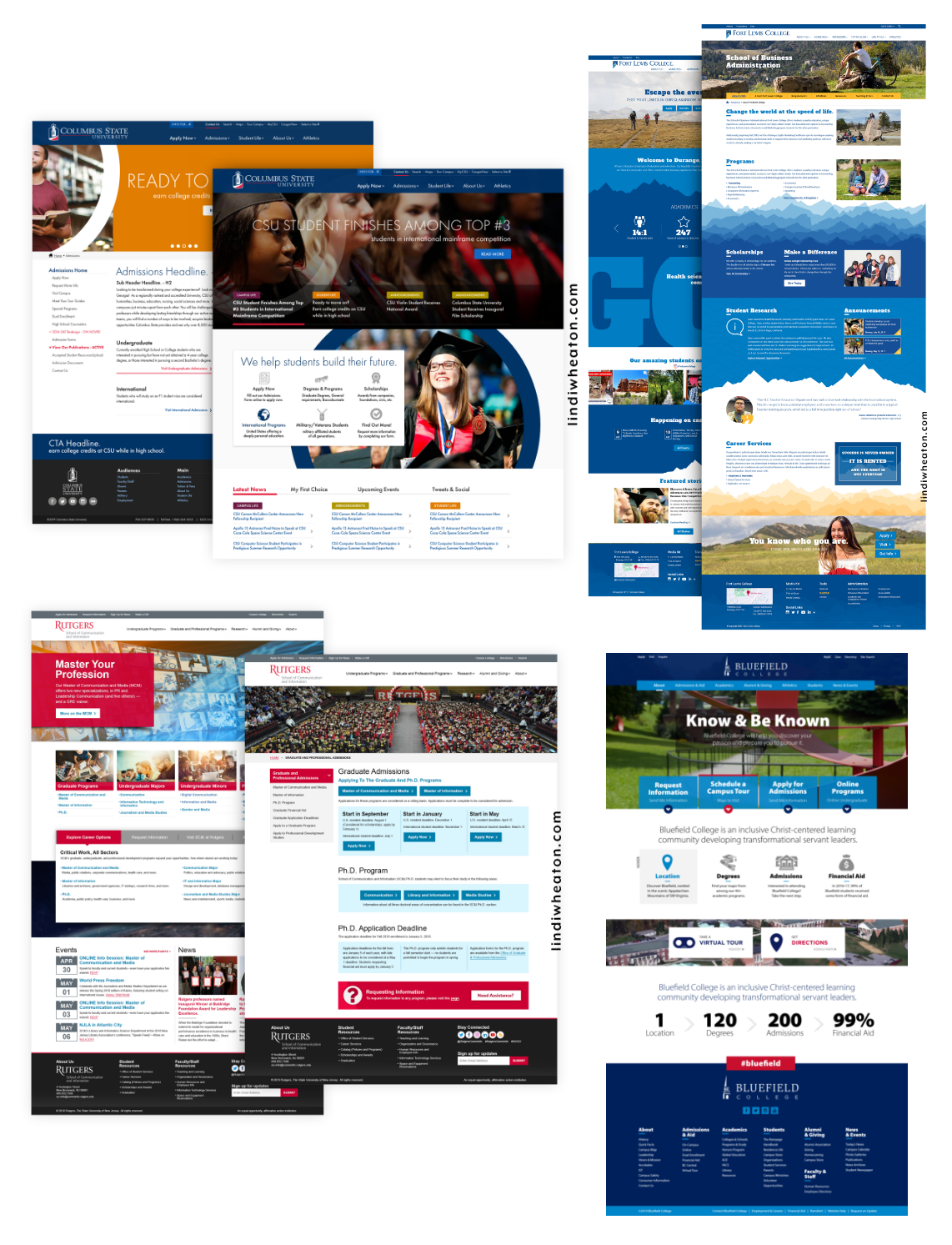 College and University UI/UX Designer